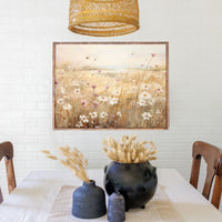 Field Of Flowers Landscape Wall Art 24" x 33"
