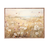 Field Of Flowers Landscape Wall Art 24" x 33"