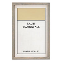 Game Board Tile Yellow Personalized Wall Art