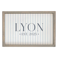 Established Last Name Wall Art
