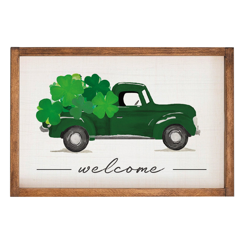 Shamrock Truck Wall Art