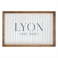 Established Last Name Wall Art