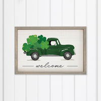 Shamrock Truck Wall Art