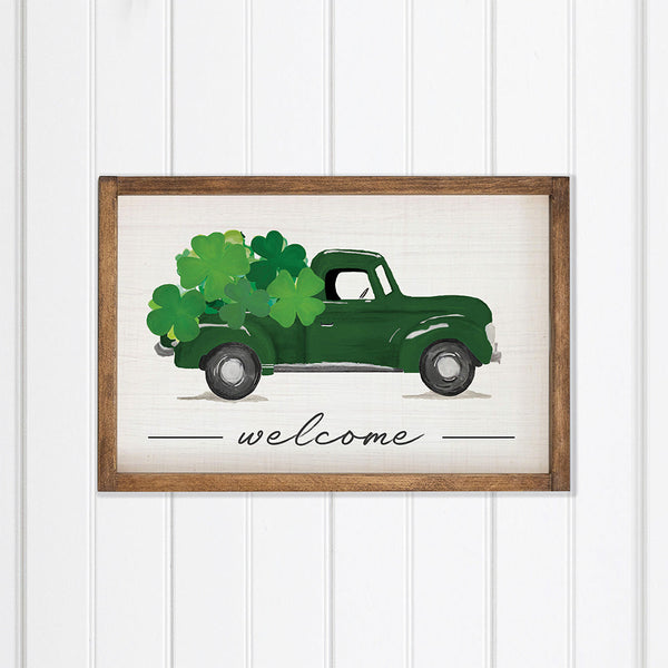 Shamrock Truck Wall Art