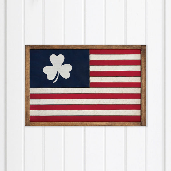 Shamrock Flag Wall Art