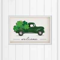 Shamrock Truck Wall Art