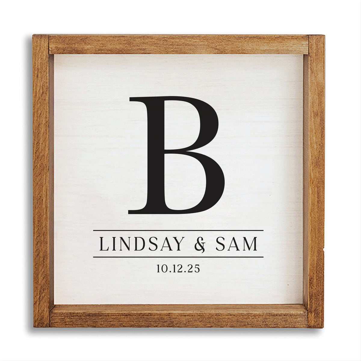 Initial Personalized Wall Art