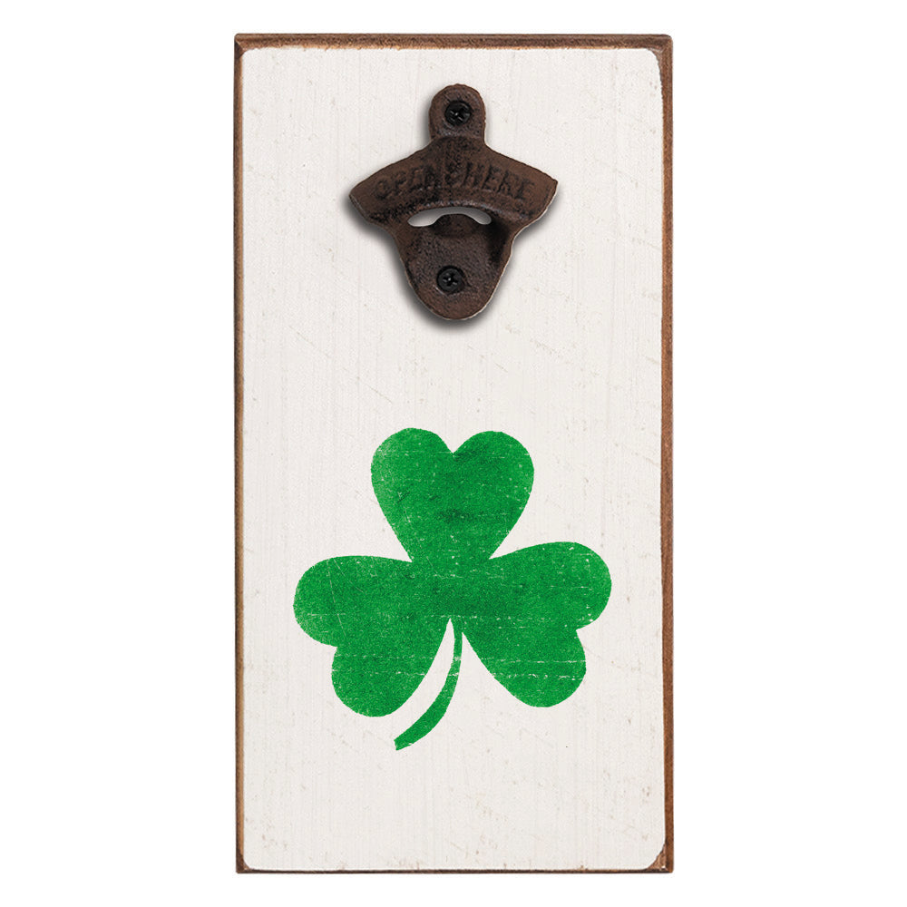 Shamrock Bottle Opener