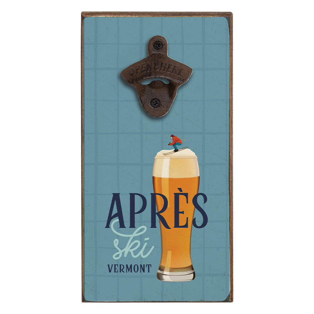 Foam Shredder Apres-Ski Personalized Bottle Opener