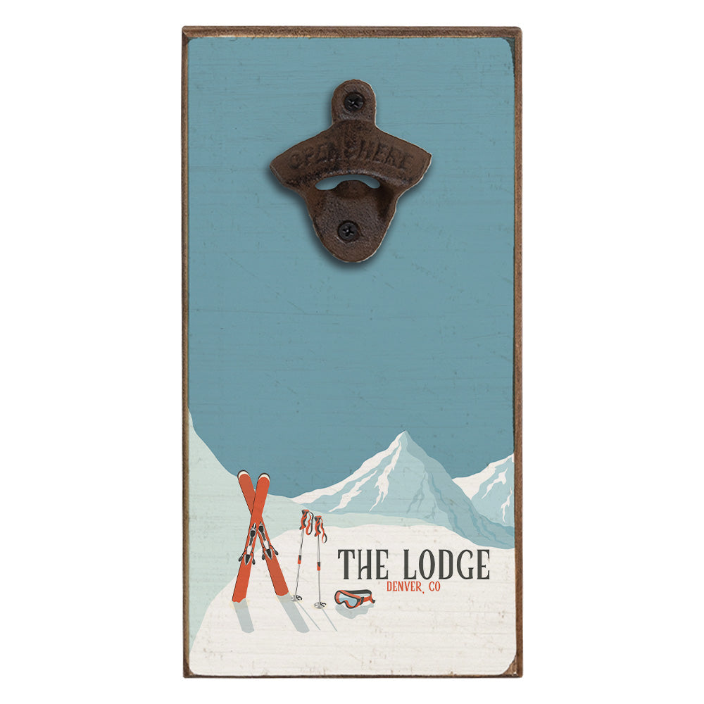 Summit Sips Personalized Bottle Opener