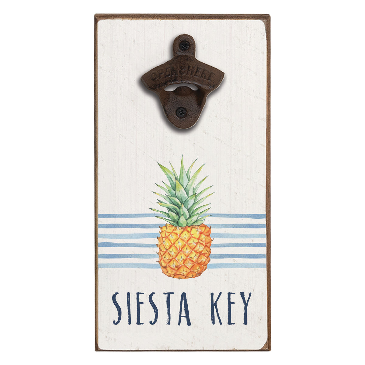 Pineapple Personalized Bottle Opener
