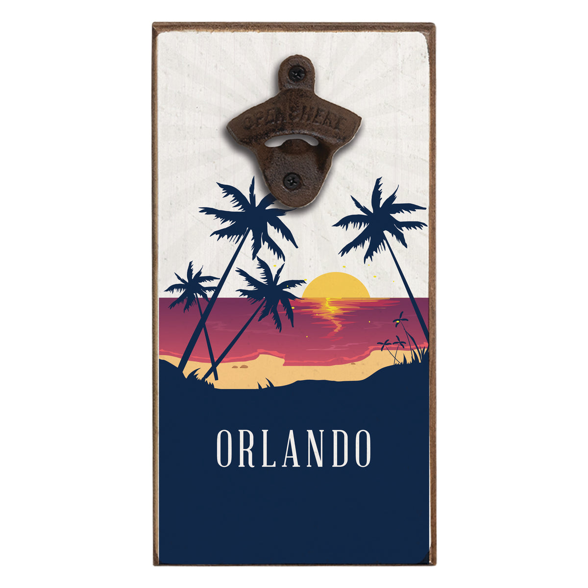 Island Sunshine Personalized Bottle Opener