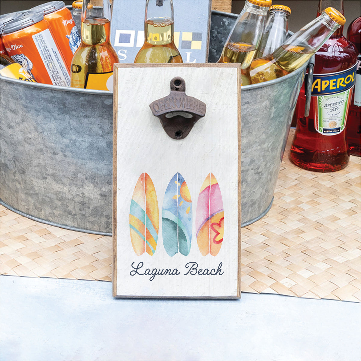 Surfboards Personalized Bottle Opener
