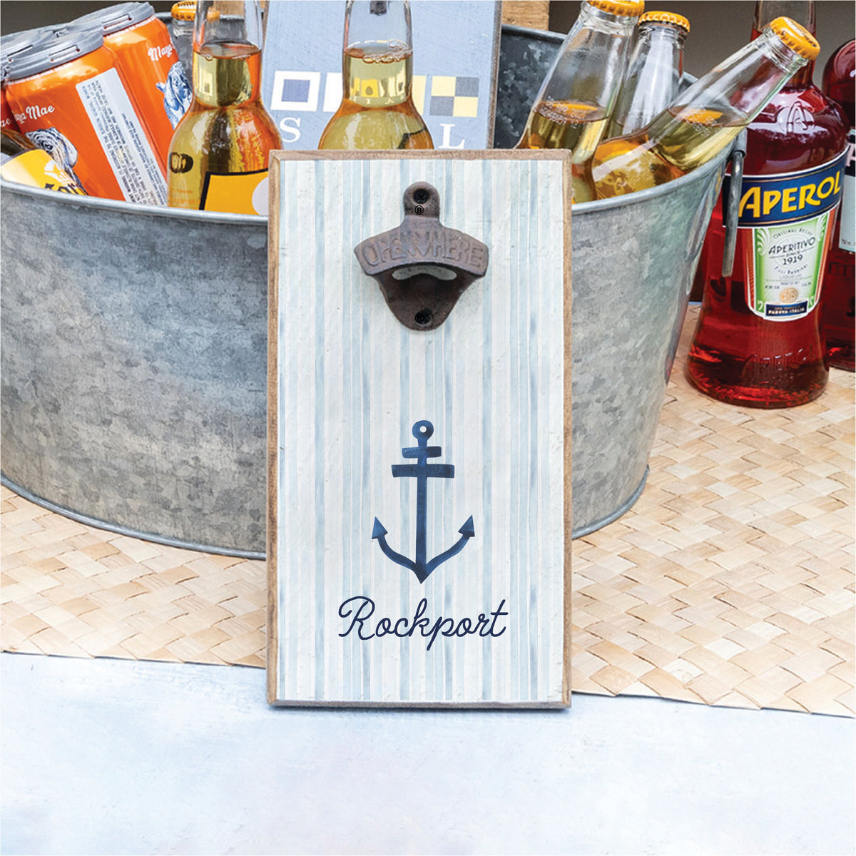 Anchor Personalized Bottle Opener