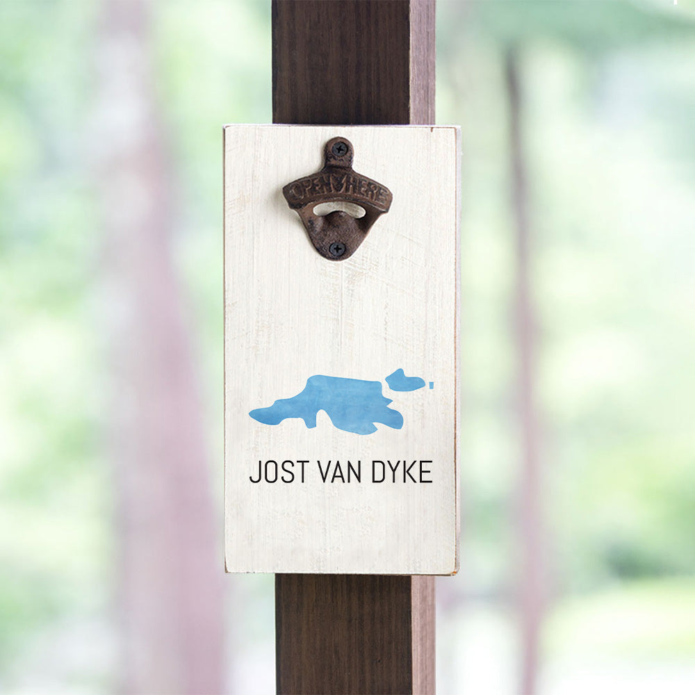 *Jost Van Dyke Island Silo Bottle Opener