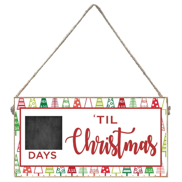 Days 'Til Christmas Twine Sign