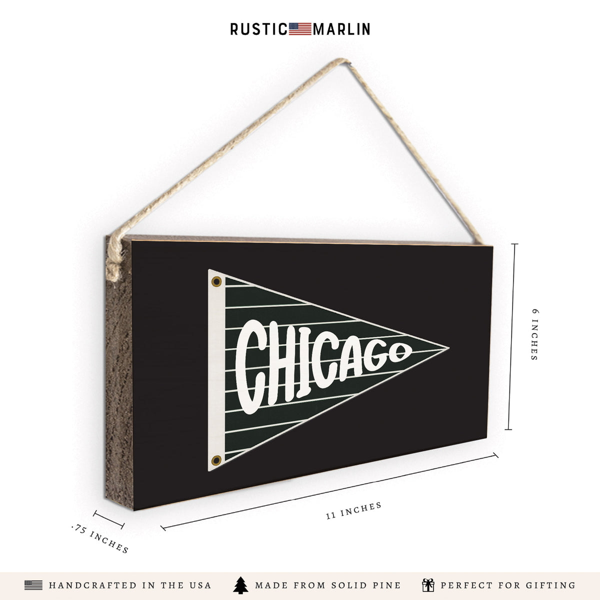Chicago Sox Banner Twine Sign