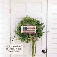Soccer USA Flag Twine Sign