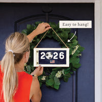 2026 Soccer USA Flag Twine Sign