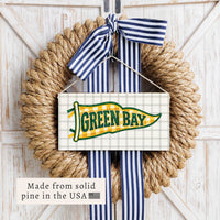 Green Bay Banner Twine Sign
