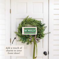 Go Philly Flag Twine Sign