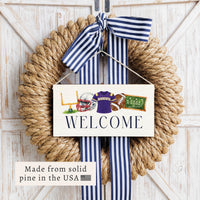 Minnesota Football Icons Twine Sign