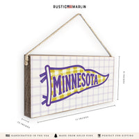 Minnesota Banner Twine Sign