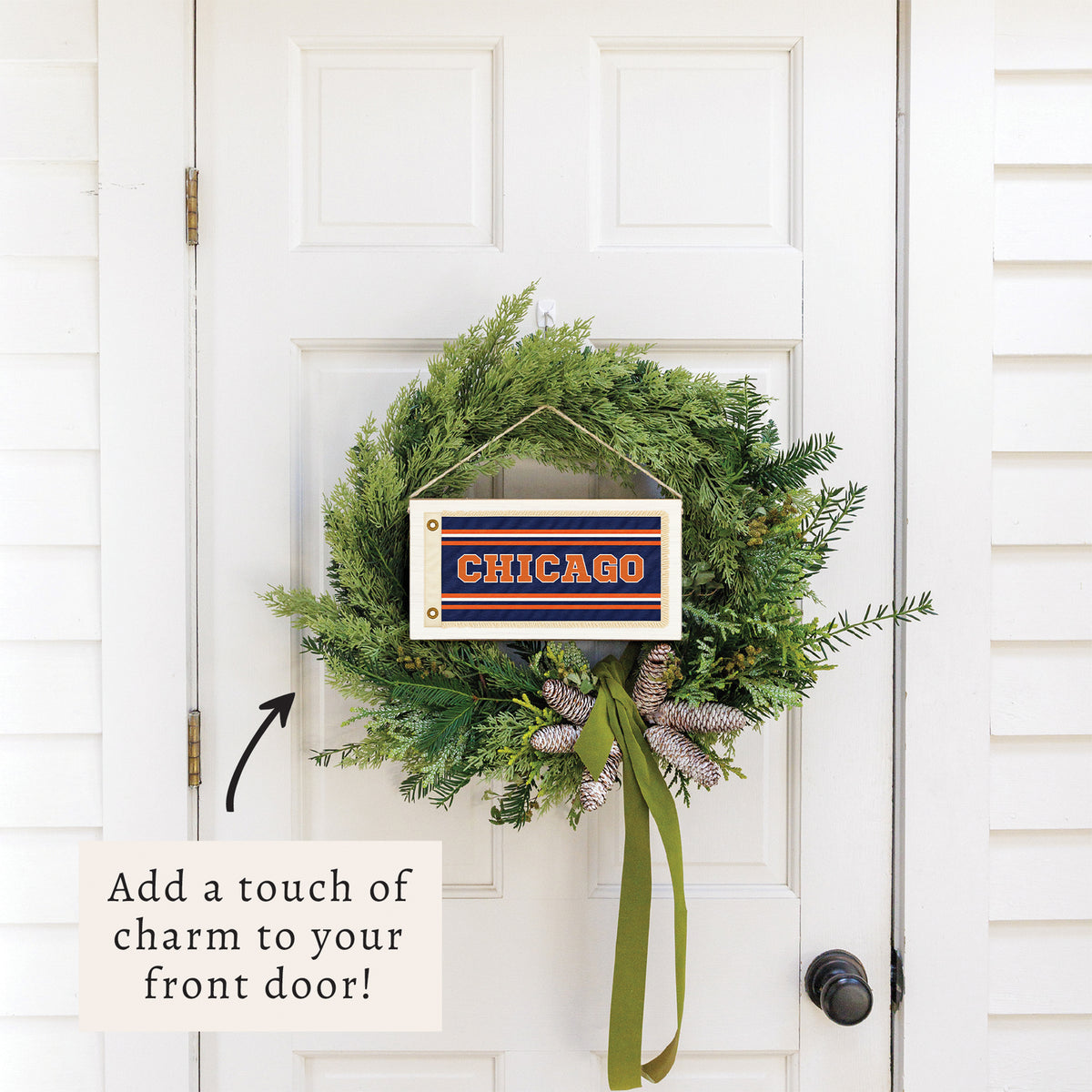 Chicago Flag Twine Sign