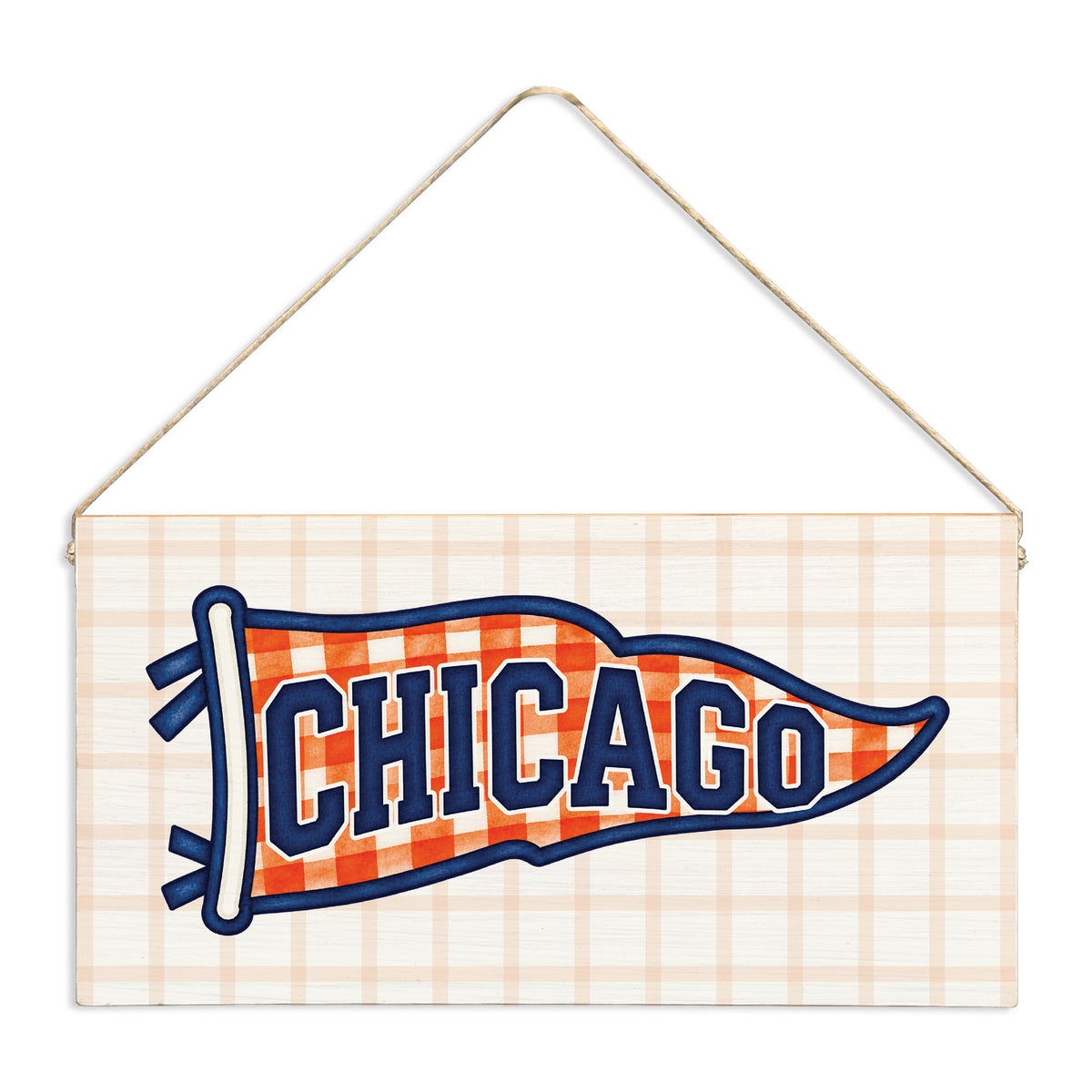 Chicago Banner Twine Sign