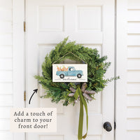 Easter Bunny Truck Twine Sign
