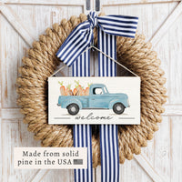 Easter Bunny Truck Twine Sign