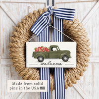 Apple Truck Twine Sign