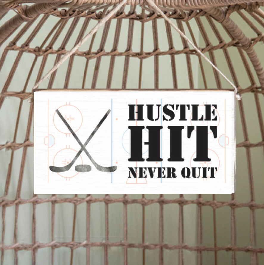Hockey Twine Sign