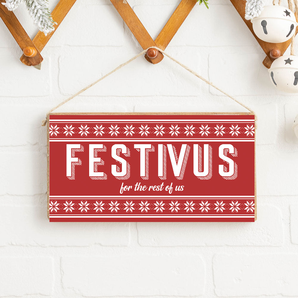 Festivus Twine Sign