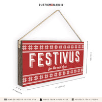 Festivus Twine Sign