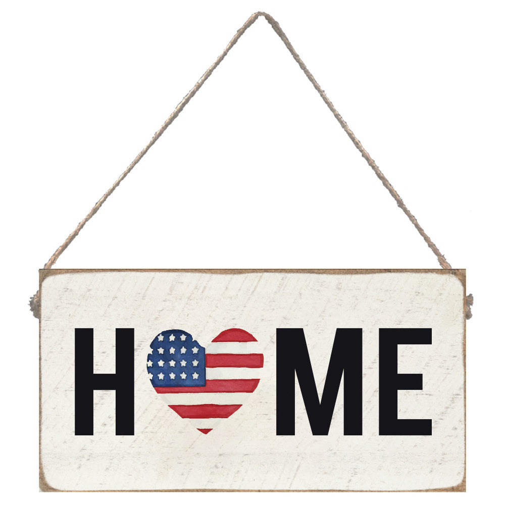 Home Sweet Home Flag Twine Hanging Sign