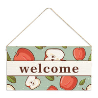 Apples Welcome Twine Sign