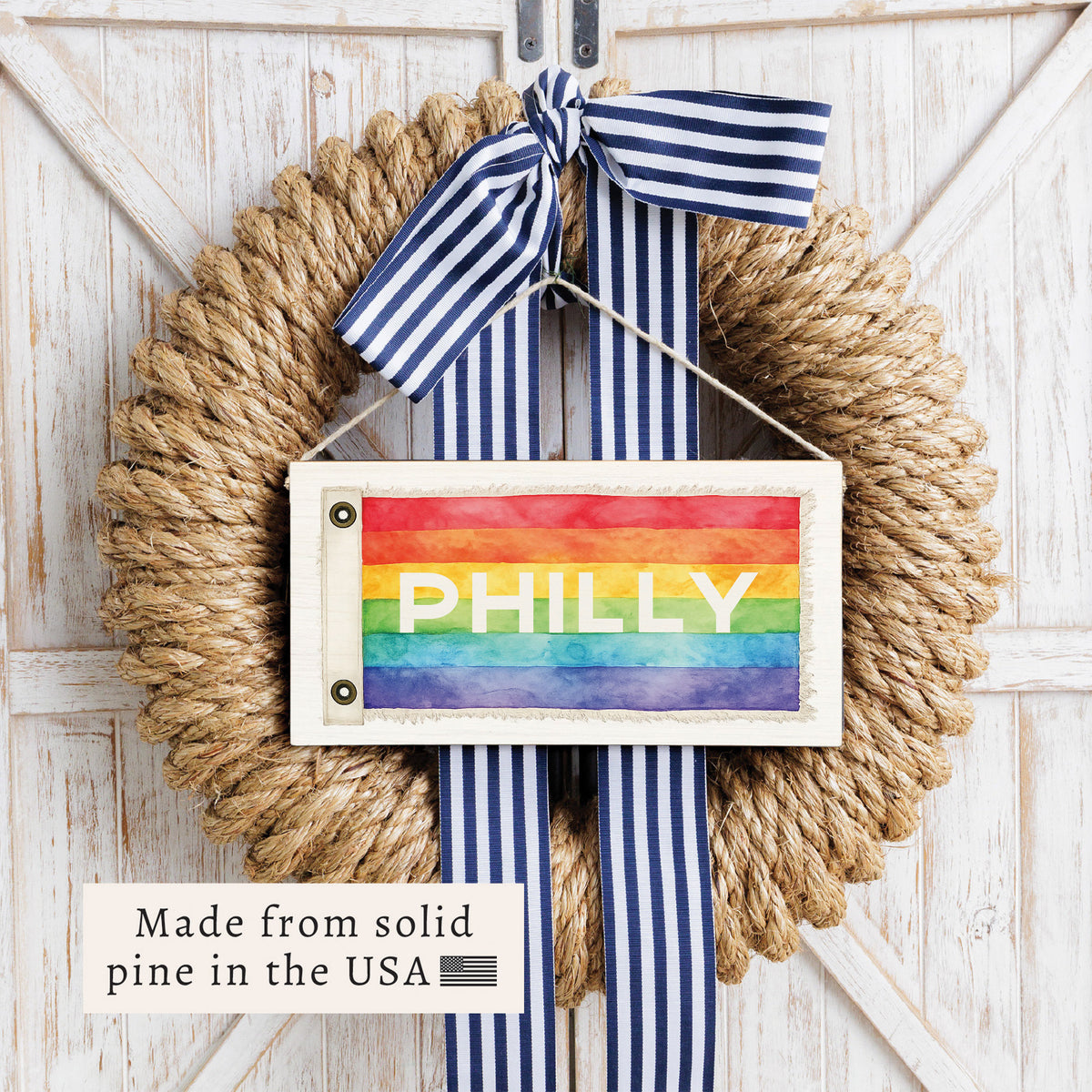 Pride Personalized Twine Sign