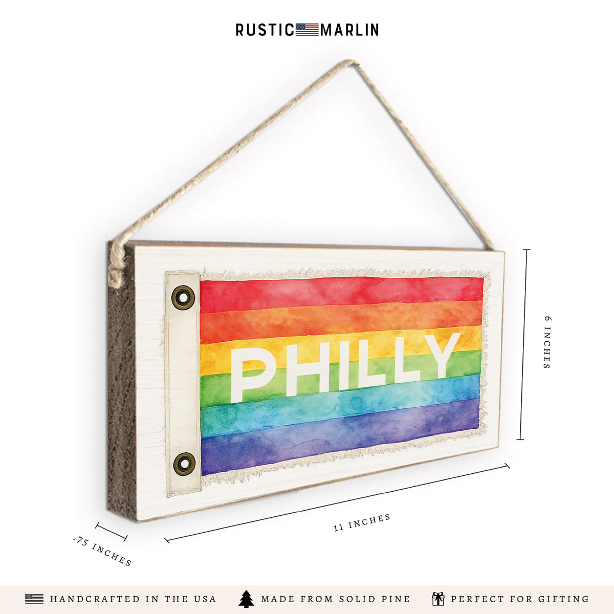Pride Personalized Twine Sign
