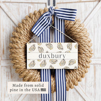 Half Shell Oyster Personalized Twine Sign