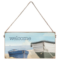 Boats Personalized Twine Sign