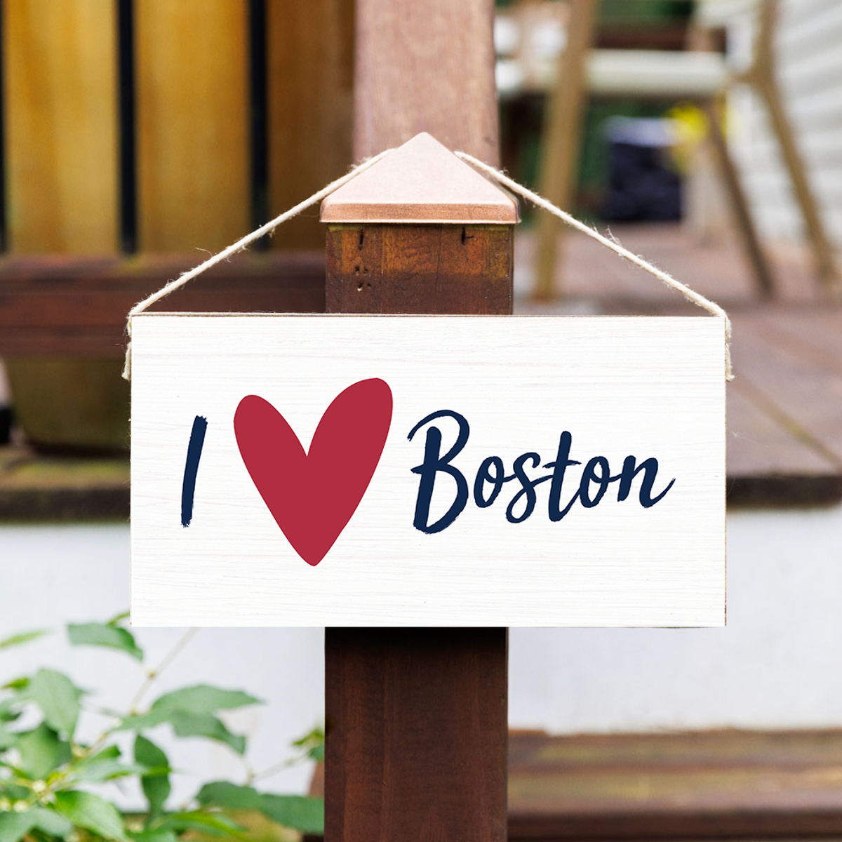 Personalized I Heart Twine Sign