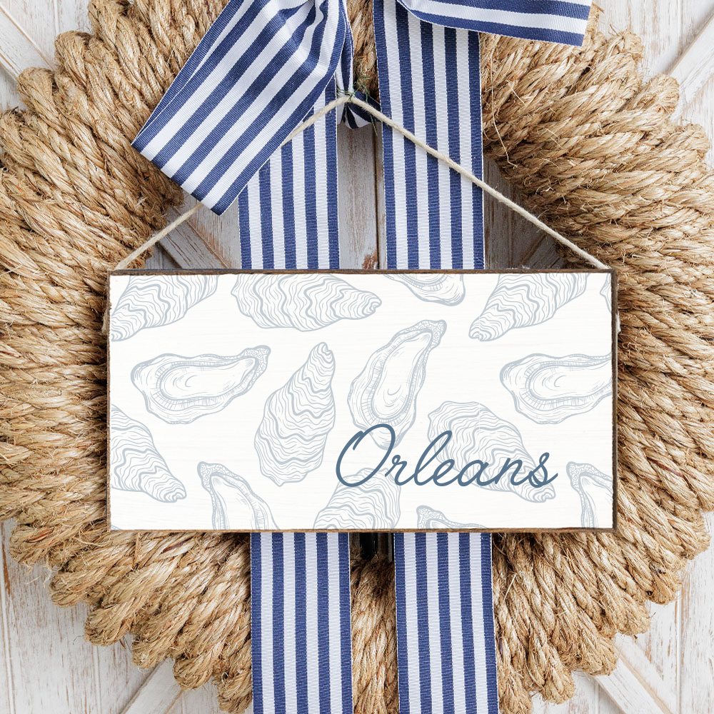 Personalized Oyster  Sign