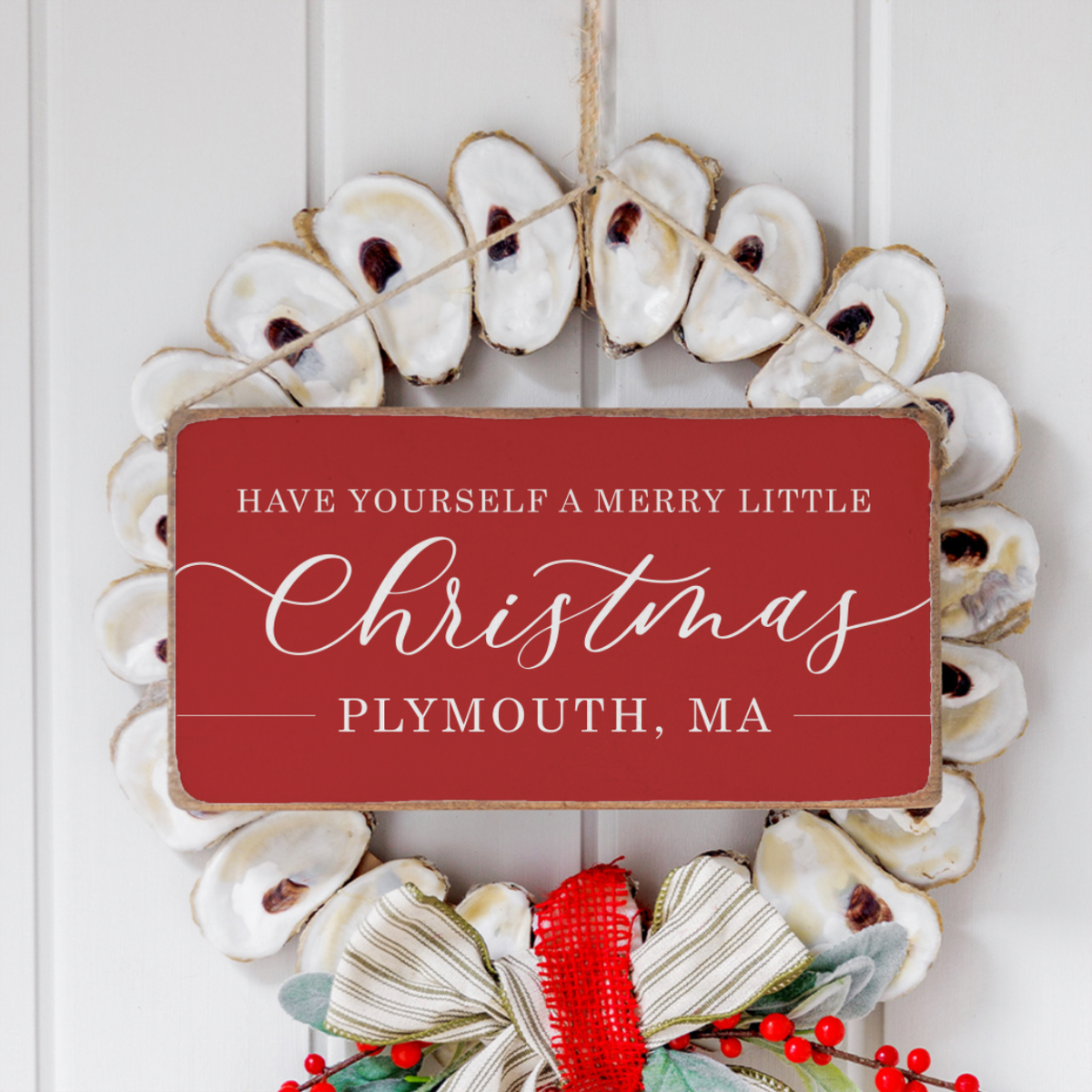 Personalized Have Yourself A Merry Little Christmas Twine Sign