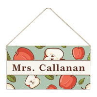 Apples Personalized Twine Sign