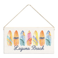 Surfboards Personalized Twine Sign