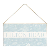 Ocean Breeze Personalized Twine Sign