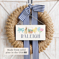 Easter Icons Personalized Twine Sign