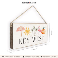 Southern Sunshine Icons Personalized Twine Sign
