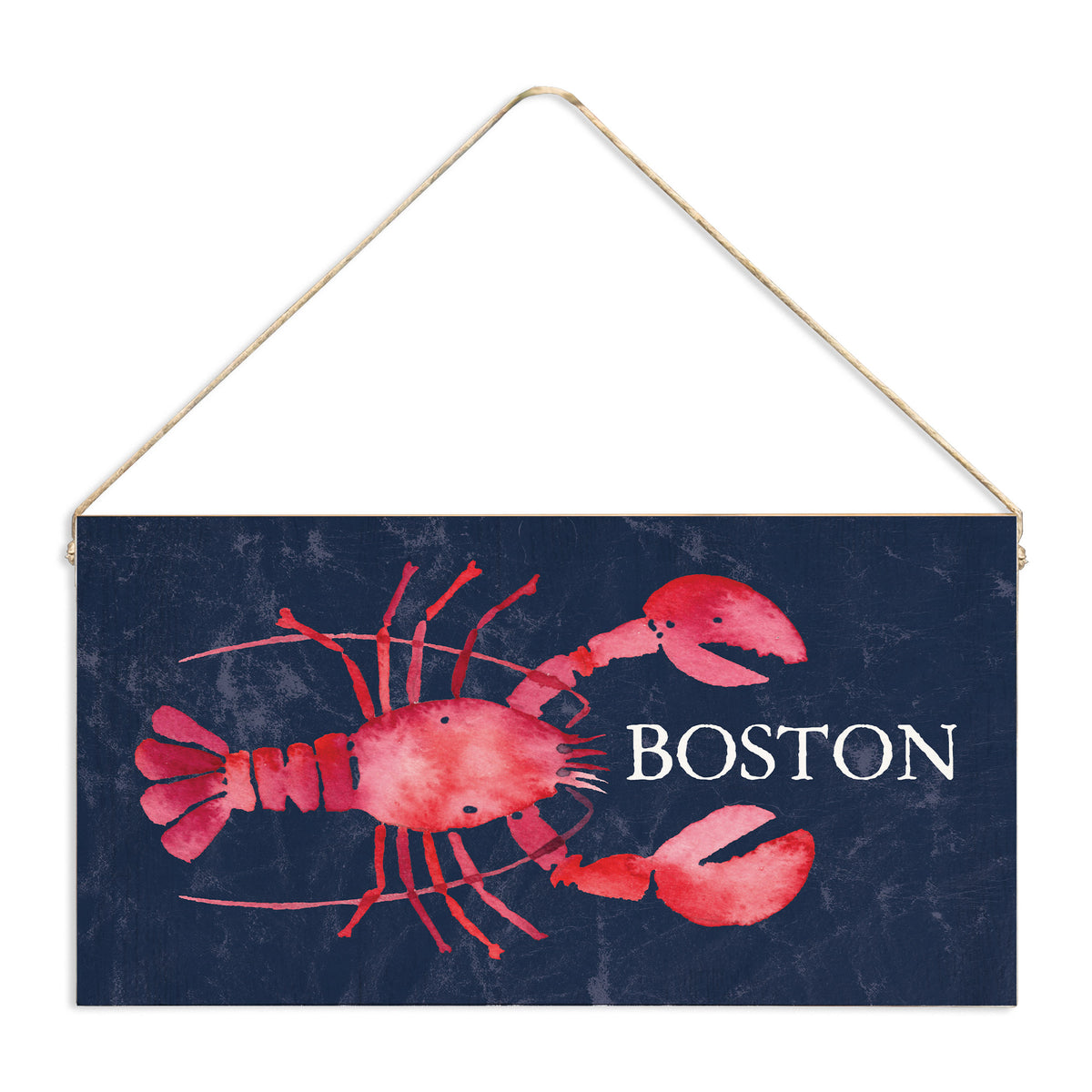 Boston Lobster Twine Sign
